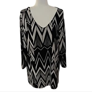 Travelers by Chico's Long Sleeve blouse, size 3